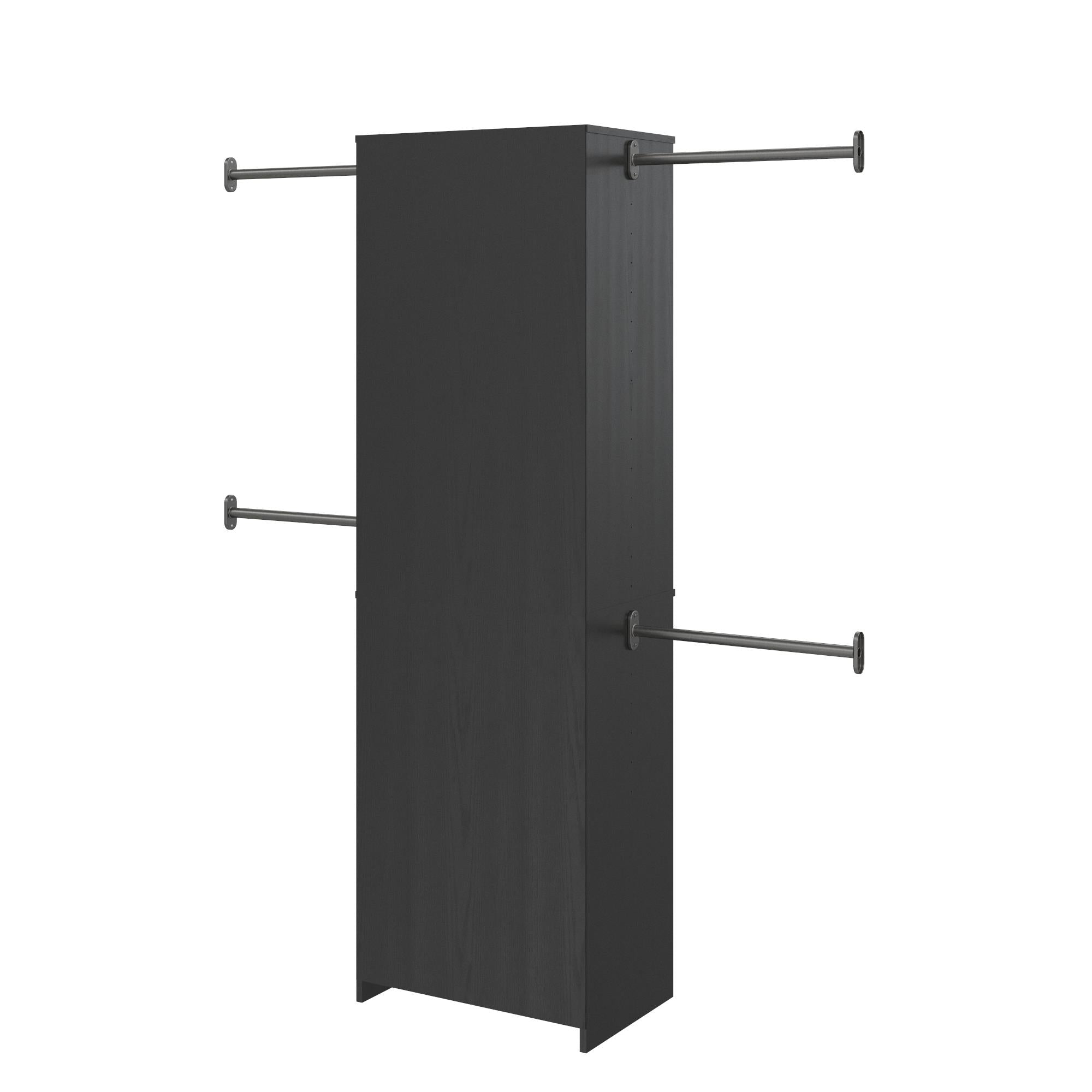 Systembuild Evolution Closet Storage System - Espresso