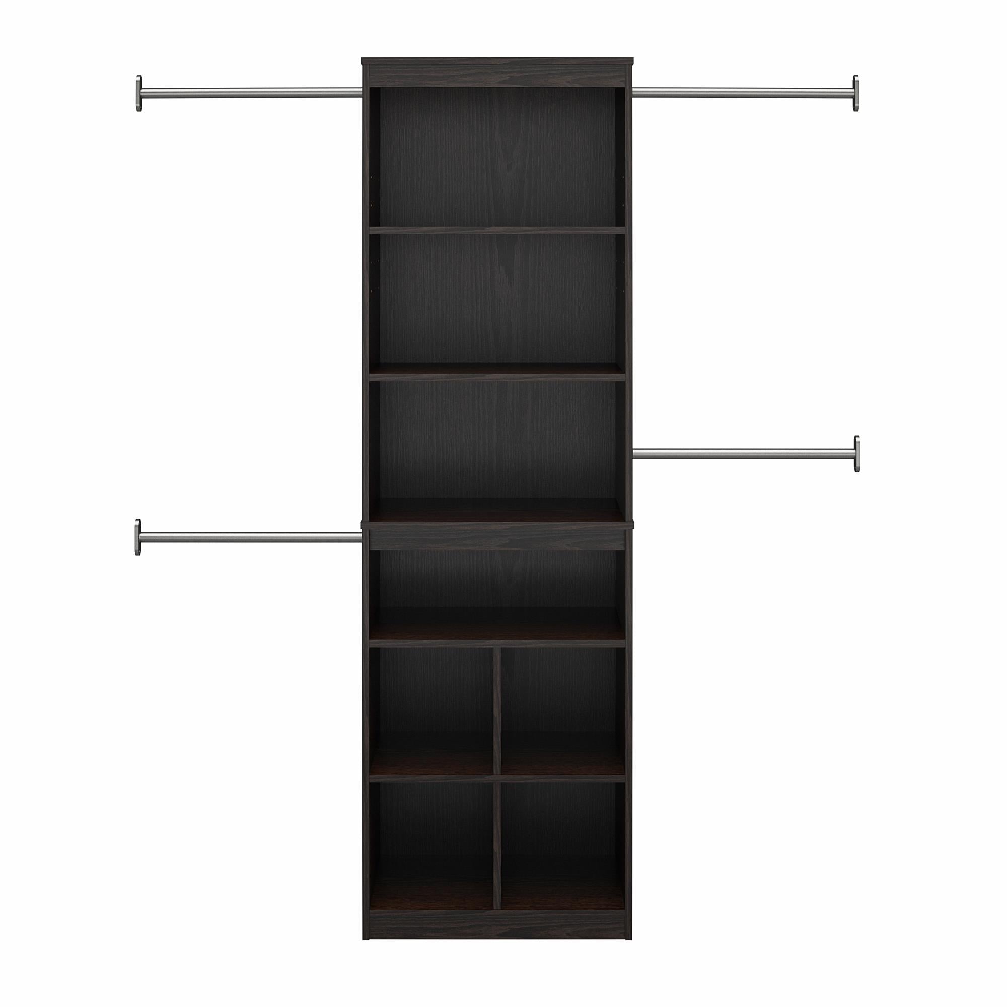 Systembuild Evolution Closet Storage System - Espresso