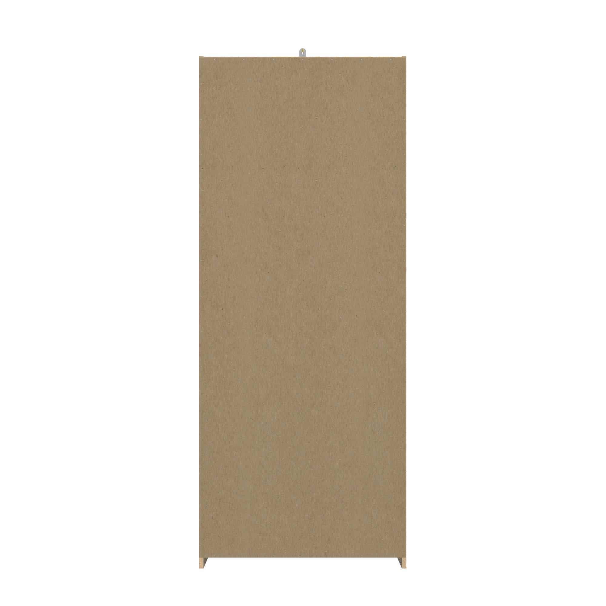 Systembuild Evolution  2 Door 1 Drawer Storage Cabinet - Rustic Oak
