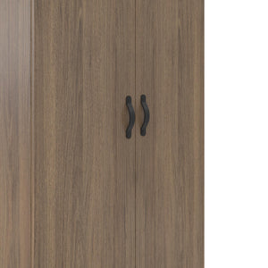 Systembuild Evolution  2 Door 1 Drawer Storage Cabinet - Rustic Oak
