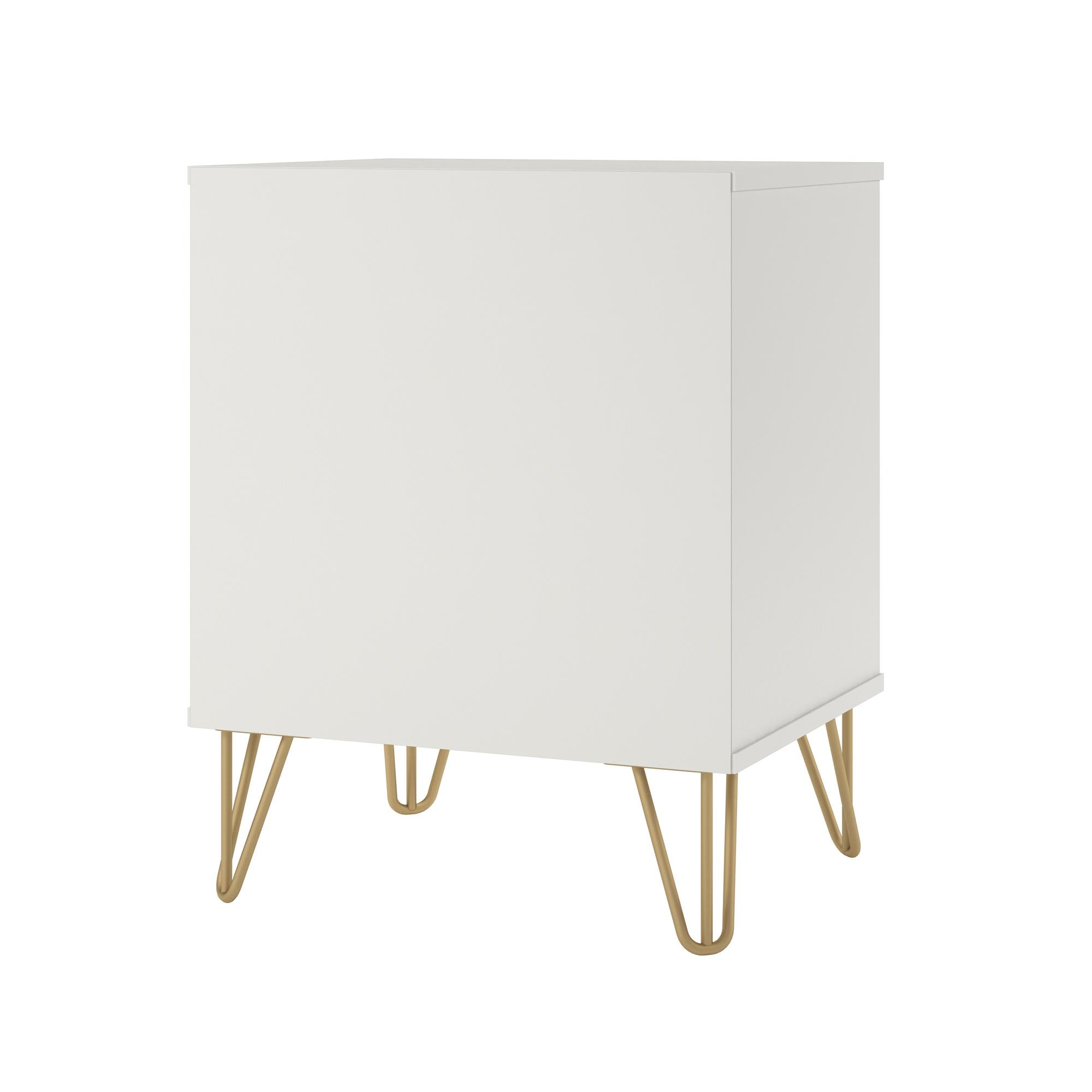 Novogratz Finley Nightstand - White