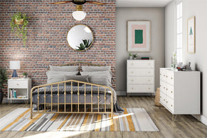 Novogratz Finley Nightstand - White