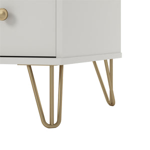 Novogratz Finley 4 Drawer Dresser - White