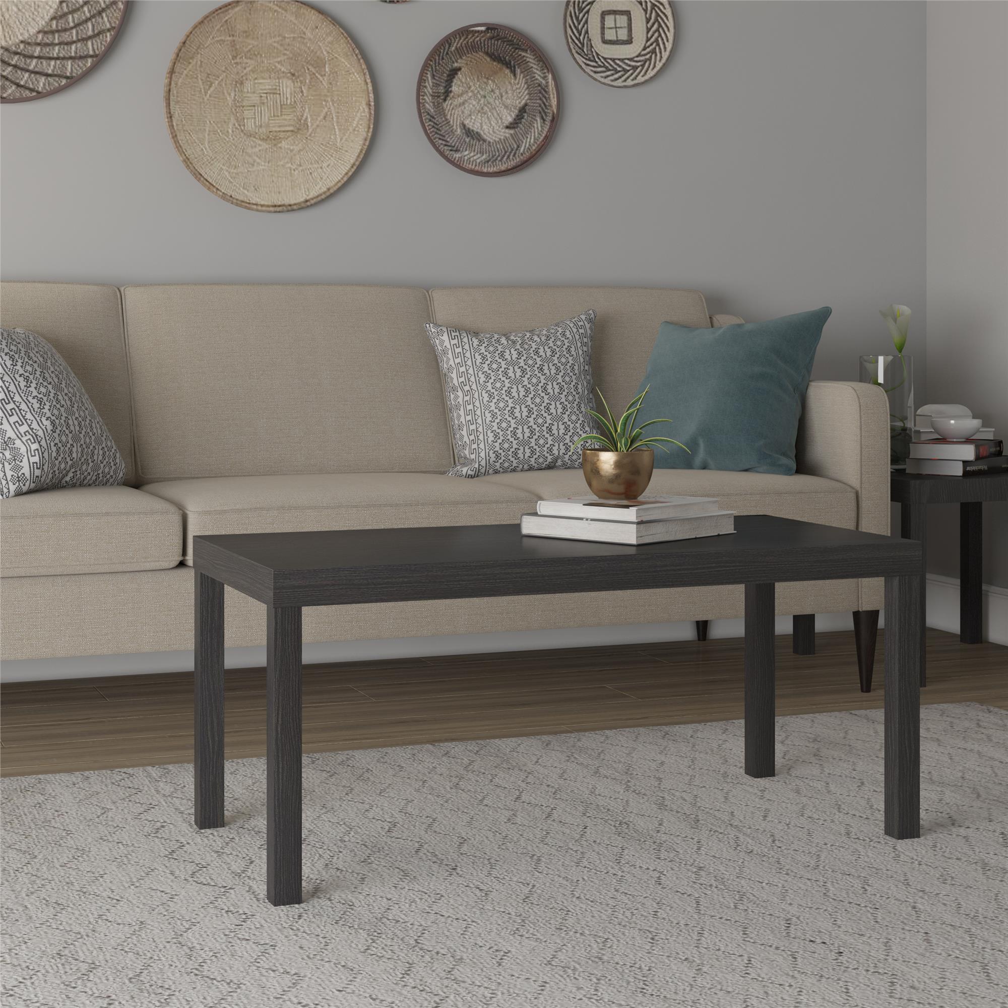 Ameriwood Home Parsons Coffee Table - Espresso