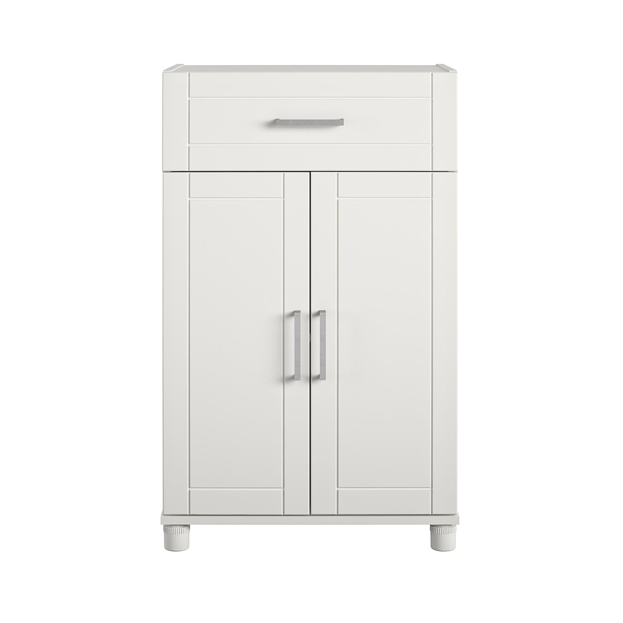 Systembuild Evolution Callahan 24" 1 Drawer/2 Door Base Storage Cabinet - White