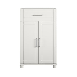 Systembuild Evolution Callahan 24" 1 Drawer/2 Door Base Storage Cabinet - White