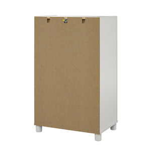 Systembuild Evolution Callahan 24" 3 Drawer Base Cabinet, White - White