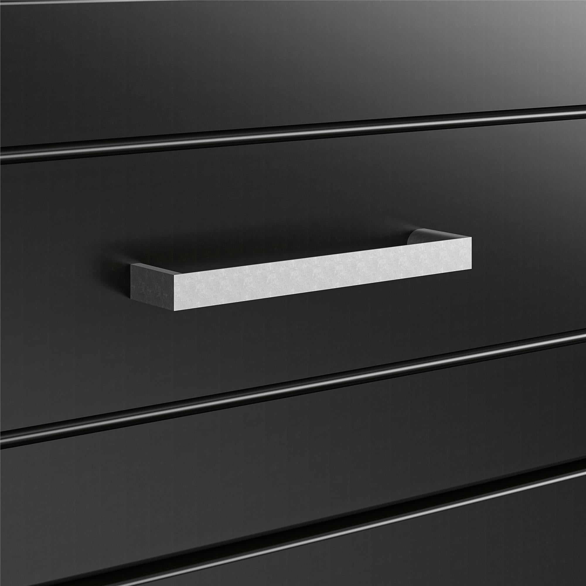 Systembuild Evolution Callahan 24" 3 Drawer Base Cabinet - Black