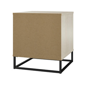 Novogratz Kelly Nightstand - Ivory Oak