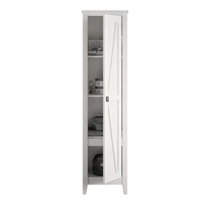 Systembuild Evolution Farmington 18" Wide Storage Cabinet - Ivory Pine