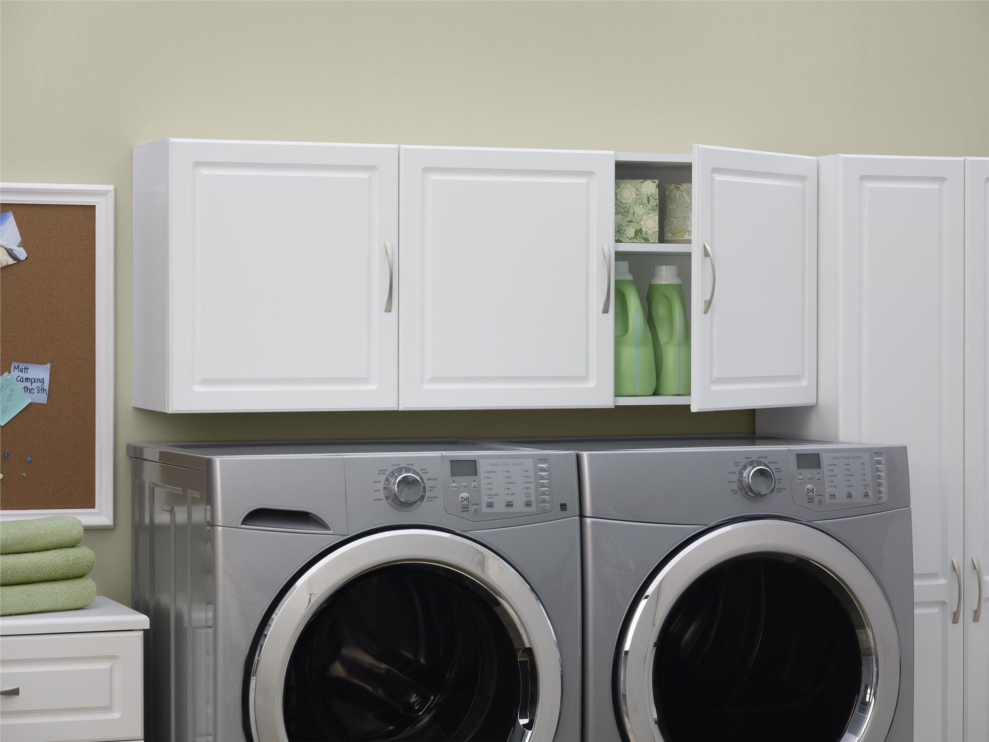 Systembuild Evolution Kendall 54" Wall Cabinet - White