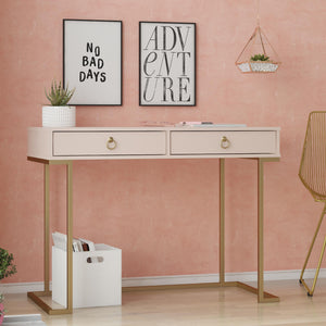 CosmoLiving Camila Writing Desk - Pink