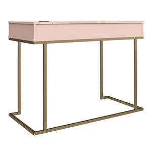 CosmoLiving Camila Writing Desk - Pink