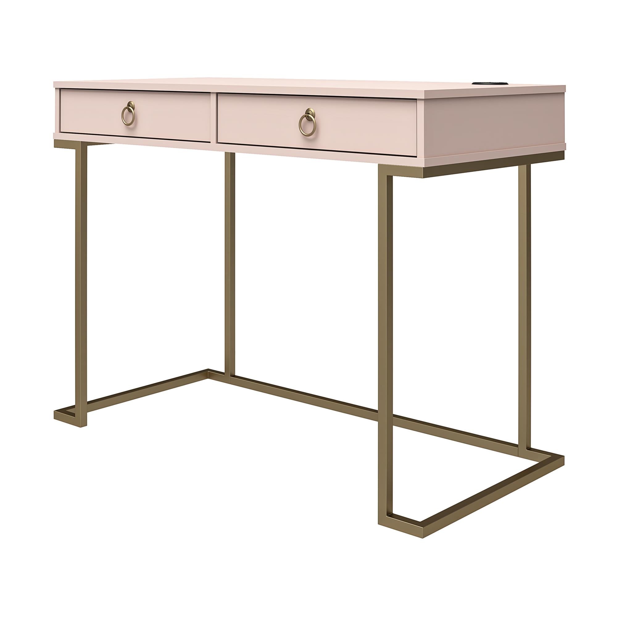 CosmoLiving Camila Writing Desk - Pink