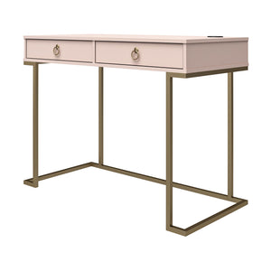 CosmoLiving Camila Writing Desk - Pink