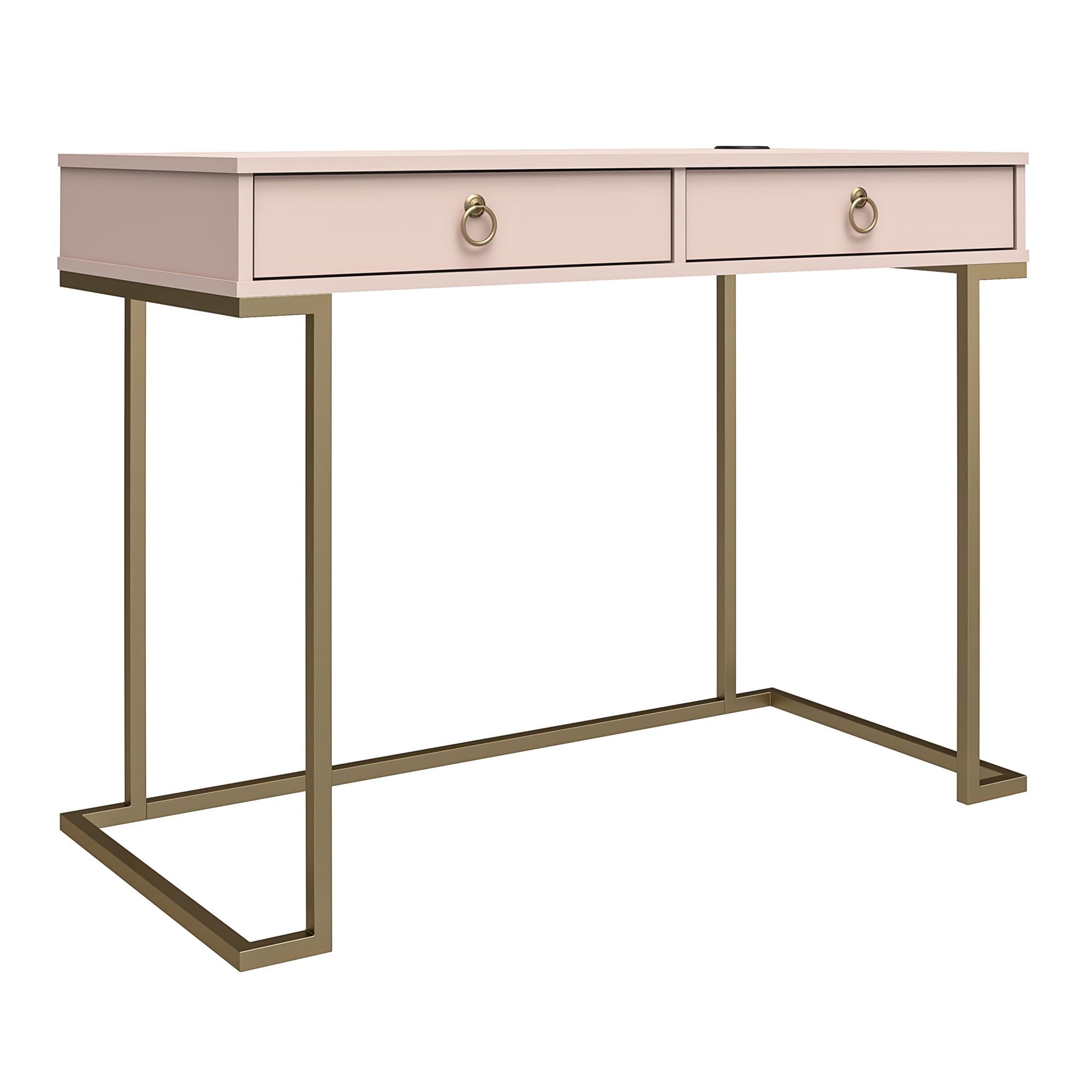 CosmoLiving Camila Writing Desk - Pink