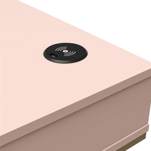 CosmoLiving Camila Writing Desk - Pink
