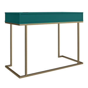 CosmoLiving Camila Writing Desk - Emerald Green