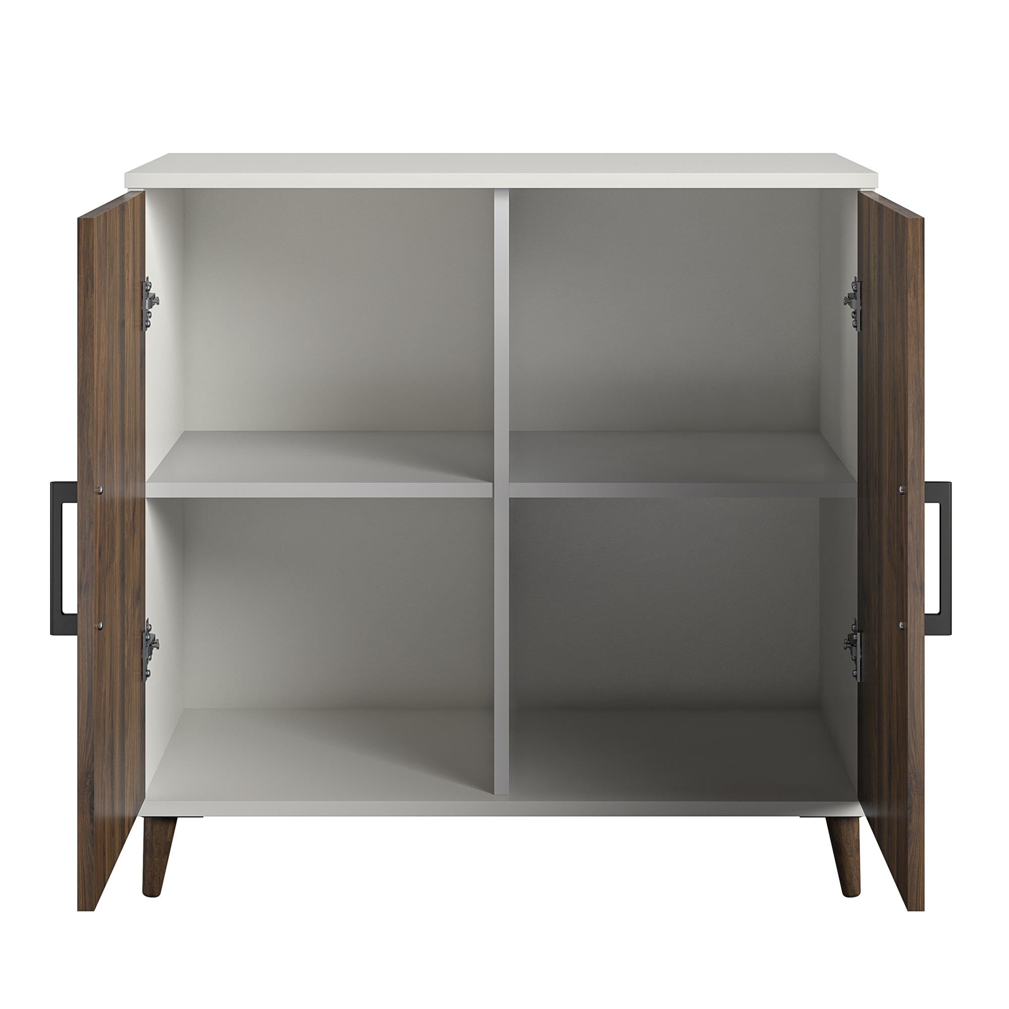 Ameriwood Home Modern Accent Cabinet - White