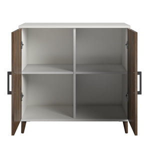 Ameriwood Home Modern Accent Cabinet - White