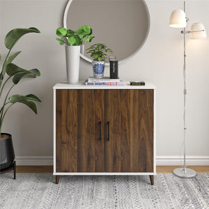 Ameriwood Home Modern Accent Cabinet - White