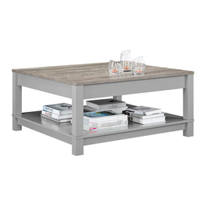 Carver Coffee Table, Gray - Gray
