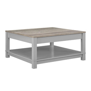 Carver Coffee Table, Gray - Gray