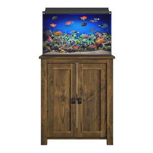 Ollie & Hutch Farmington 10-20 Gallon Aquarium or Terrarium Stand - Heritage Pine