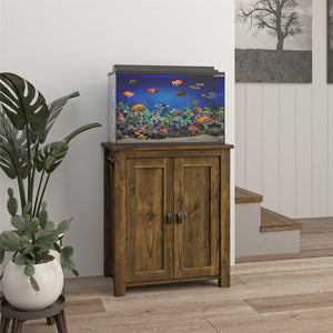 Ollie & Hutch Farmington 10-20 Gallon Aquarium or Terrarium Stand - Heritage Pine