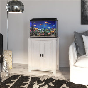 Ollie & Hutch Farmington 10-20 Gallon Aquarium or Terrarium Stand - Ivory Pine