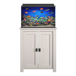 Ollie & Hutch Farmington 10-20 Gallon Aquarium or Terrarium Stand - Ivory Pine