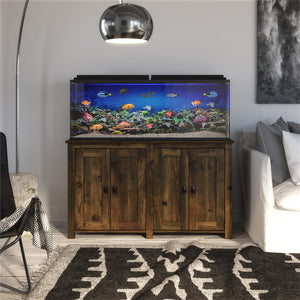 Ollie & Hutch Farmington 55 Gallon Aquarium or Terrarium Stand - Heritage Pine