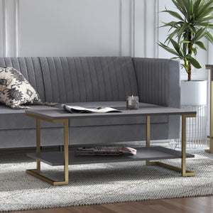 CosmoLiving Camila Coffee Table - Graphite Grey