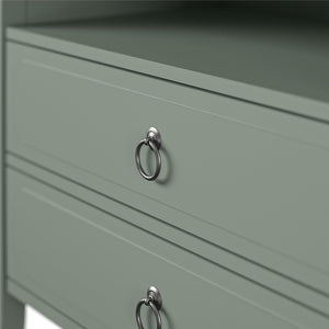 Novogratz Her Majesty 2 Drawer Nightstand - Pale Green
