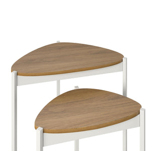 Novogratz Tallulah Nesting Tables - White
