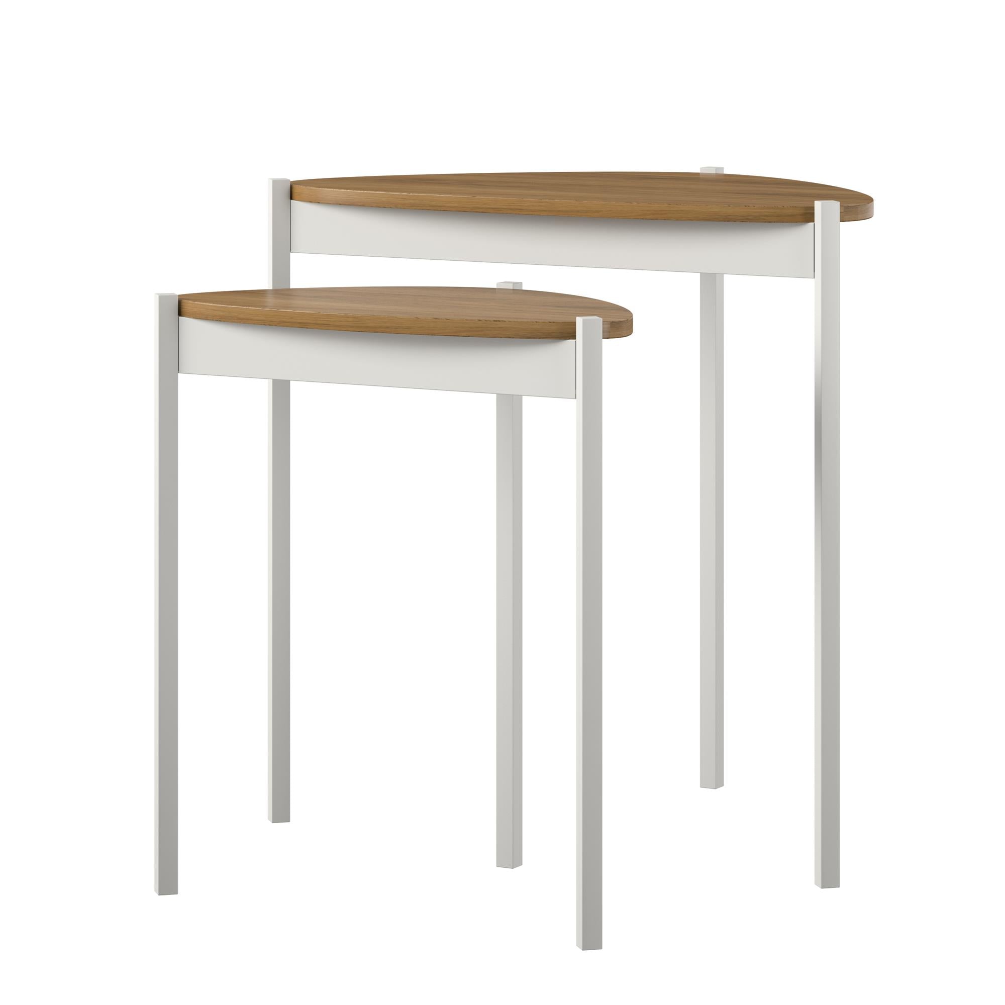Novogratz Tallulah Nesting Tables - White