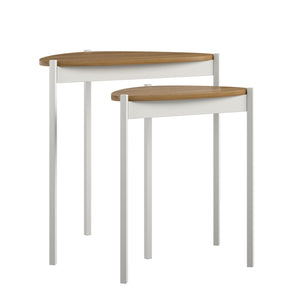 Novogratz Tallulah Nesting Tables - White