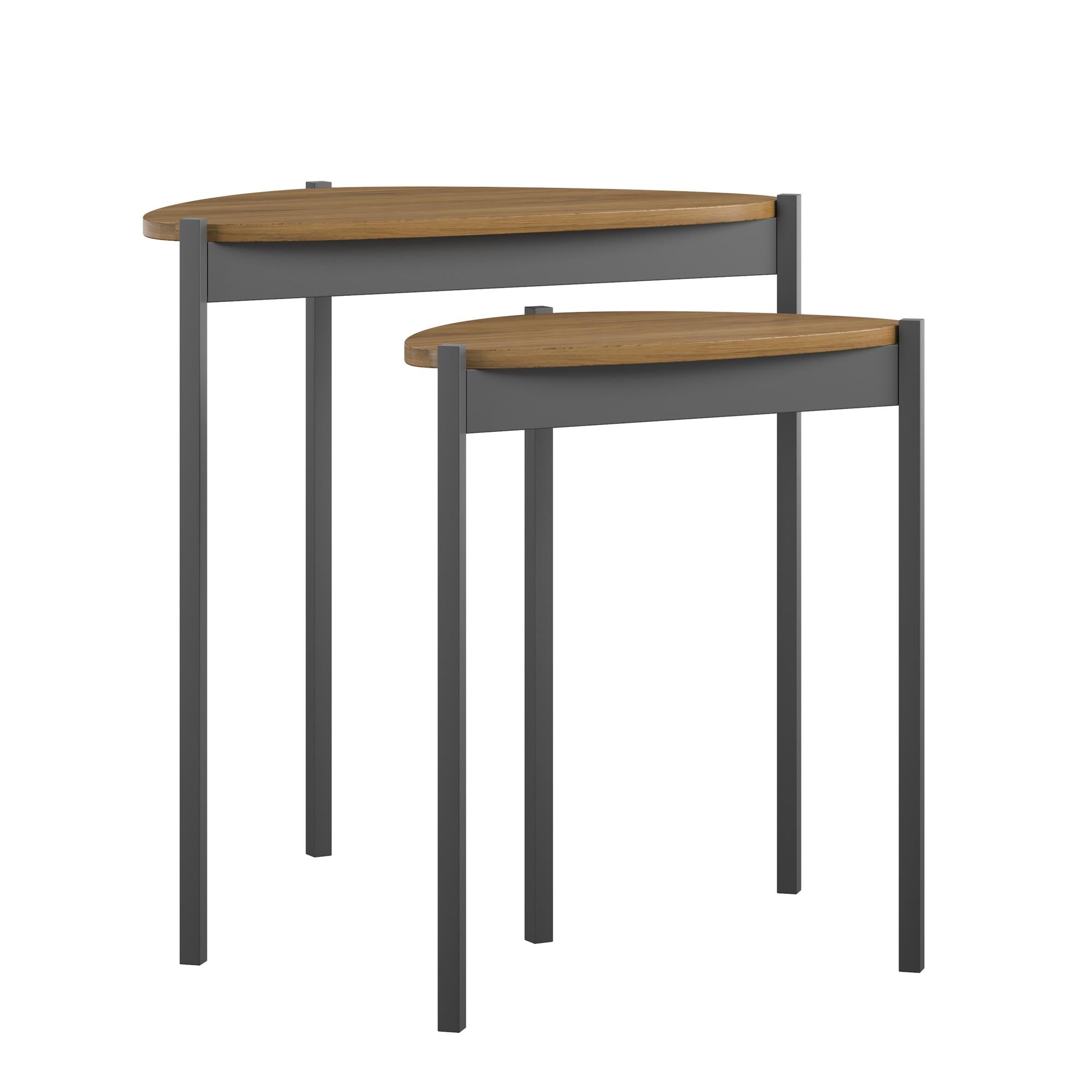 Novogratz Tallulah Nesting Tables - Gray