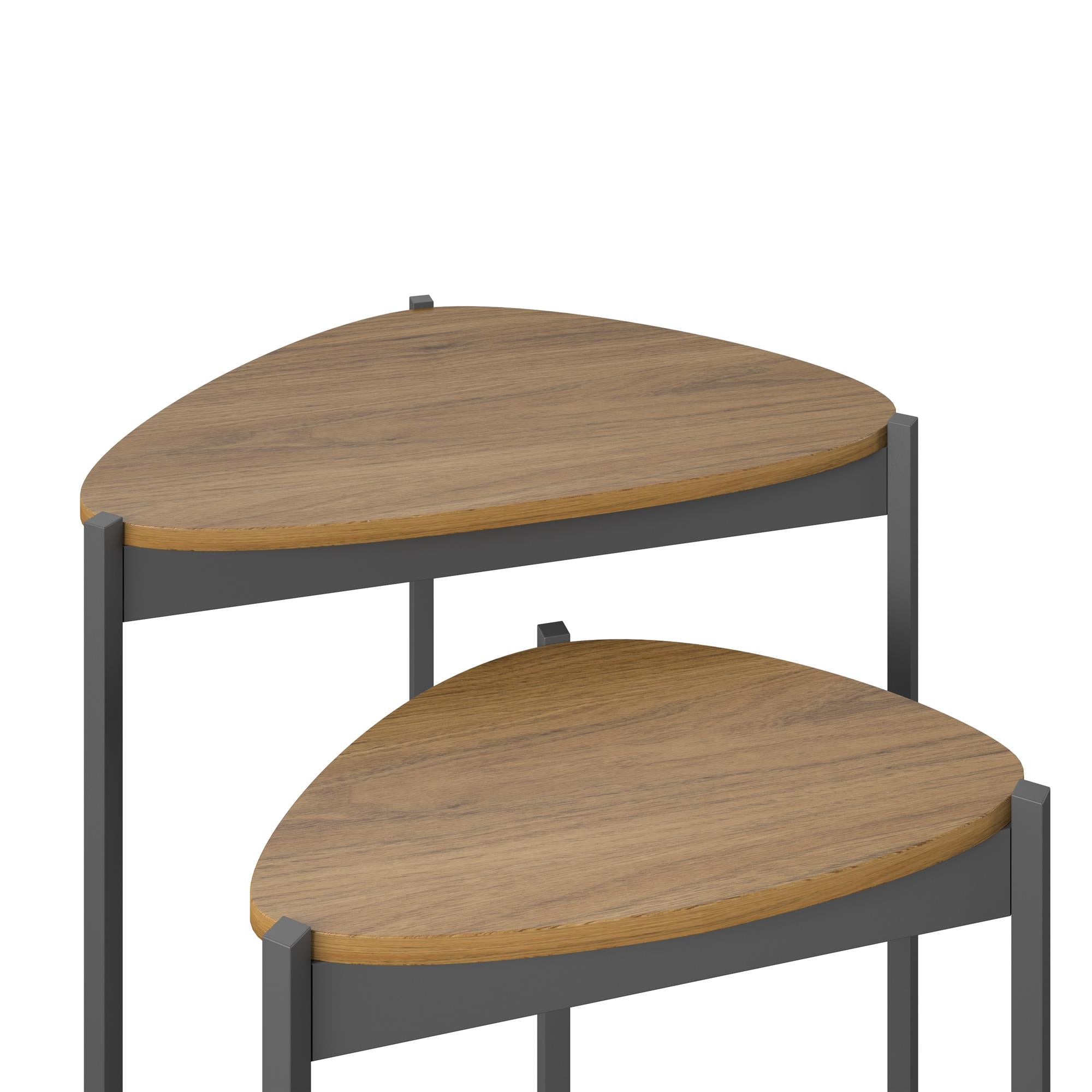 Novogratz Tallulah Nesting Tables - Gray