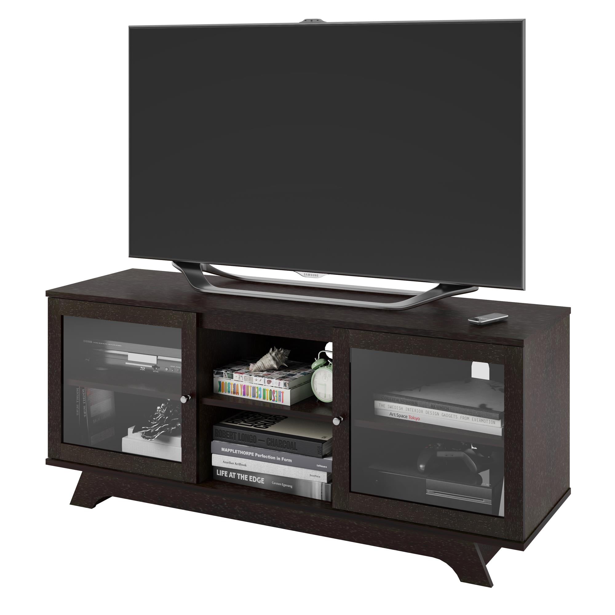 Ameriwood Home Englewood TV Stand for TVs up to 55" - Espresso