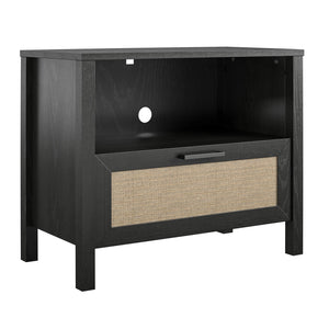 Ameriwood Home Wimberly 1-Drawer Nightstand - Black Oak
