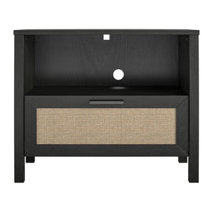 Ameriwood Home Wimberly 1-Drawer Nightstand - Black Oak
