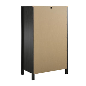 Ameriwood Home Wimberly 5-Drawer Dresser - Black Oak