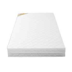 Safety 1st Heavenly Dreams Deluxe Dual 2-in-1 Baby Crib and Toddler Mattress - White - Crib & Toddler Mattress