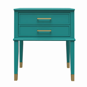 CosmoLiving Westerleigh End Table - Emerald Green