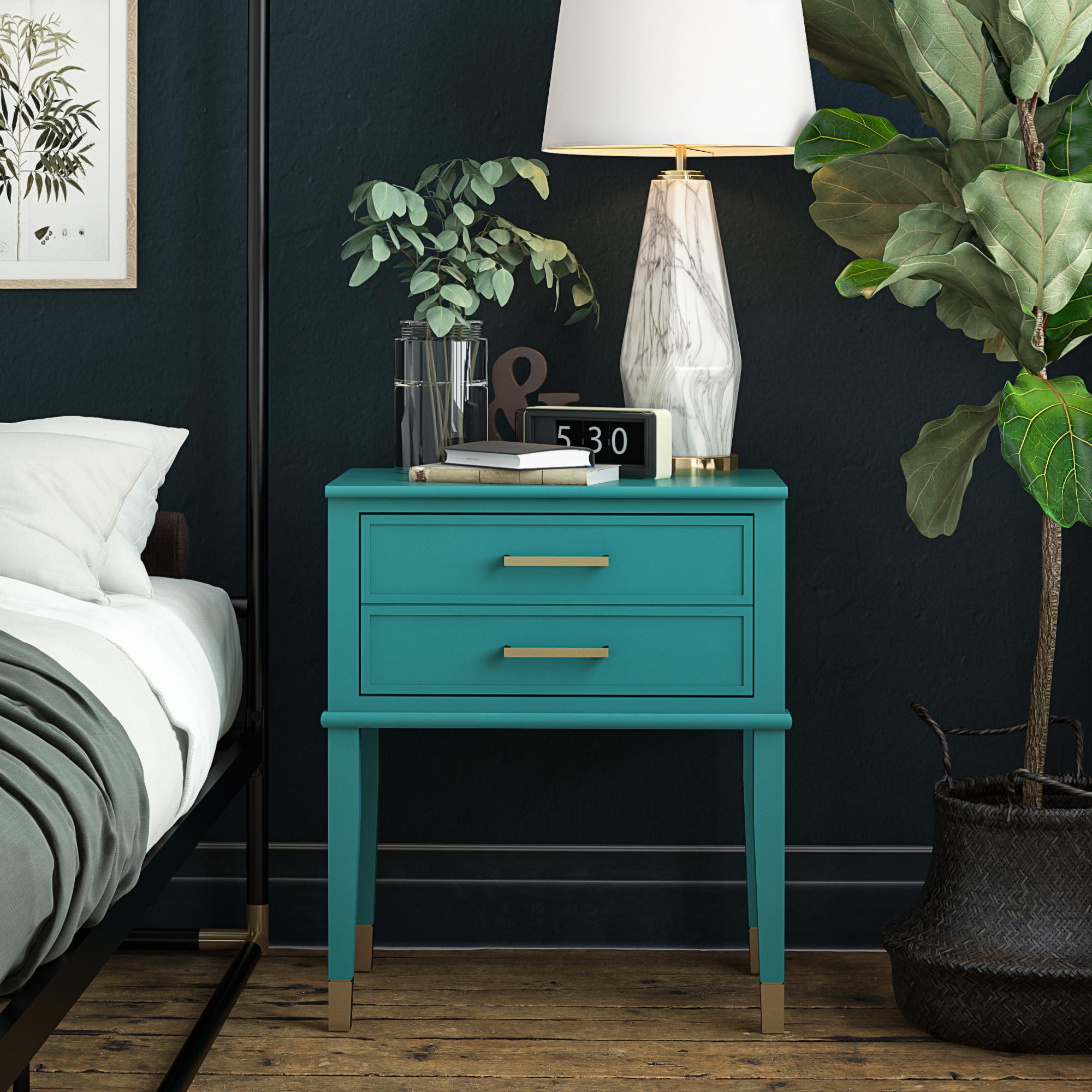 CosmoLiving Westerleigh End Table - Emerald Green