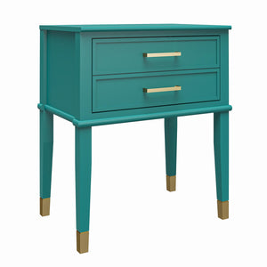 CosmoLiving Westerleigh End Table - Emerald Green