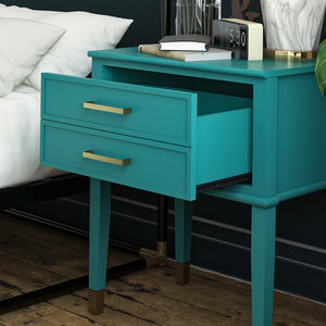 CosmoLiving Westerleigh End Table - Emerald Green