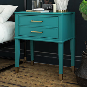 CosmoLiving Westerleigh End Table - Emerald Green
