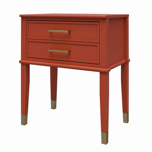 CosmoLiving Westerleigh End Table - Terracotta